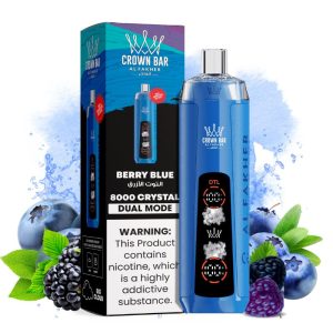 Al Fakher Crystal 8000 Berry Blue Geschmack Al Fakher Crystal 8000 Berry Blue Geschmack