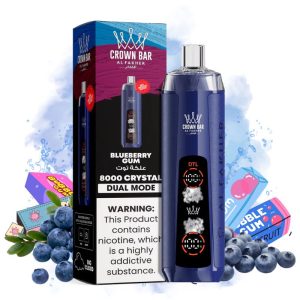 Al Fakher Crystal 8K Blueberry Gum Vape