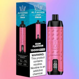 Al Fakher Crown Bar 15000 Gum Flavour