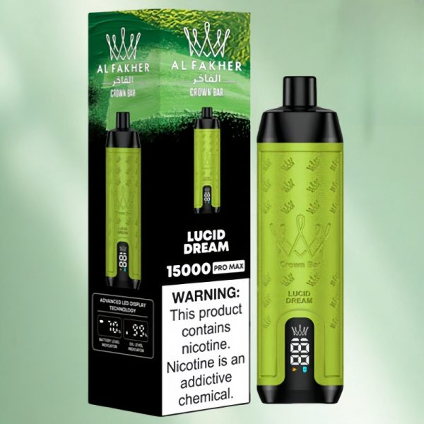 Al Fakher Crown Bar 15000 Lucid Dream Geschmack Al Fakher Crown Bar 15000 Lucid Dream Geschmack