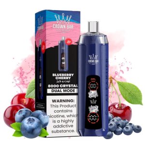 Al Fakher Crystal 8000 Blueberry Cherry Geschmack Al Fakher Crystal 8000 Blueberry Cherry Geschmack