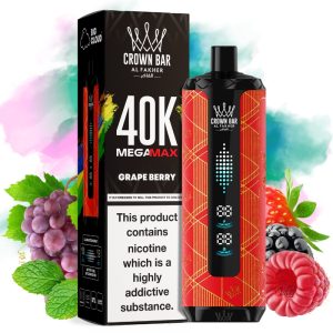 Al Fakher Mega Max 40000 Grape Berry Geschmack Al Fakher Mega Max 40000 Grape Berry Geschmack
