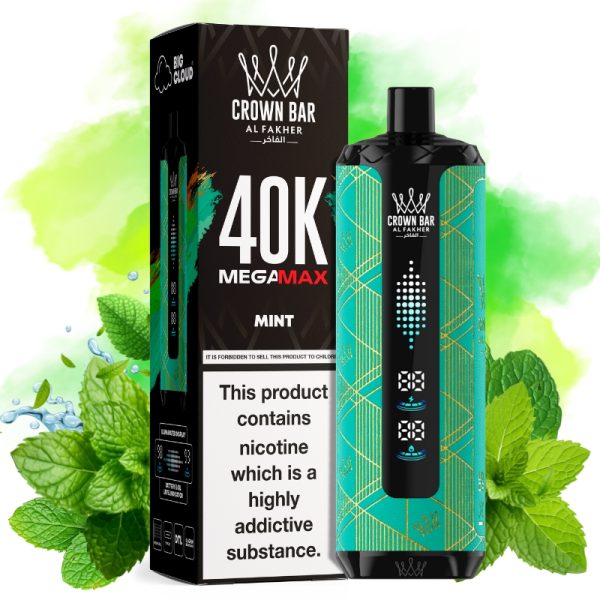 Al Fakher Mega Max 40k Minze Al Fakher Mega Max 40k Minze