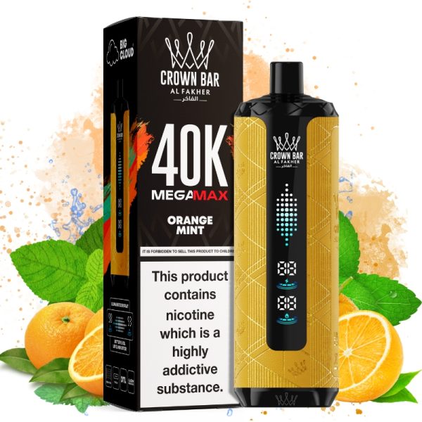 Al Fakher 40000 Orange Mint geschmack Al Fakher 40000 Orange Mint geschmack