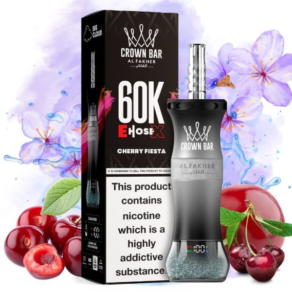 Al Fakher E-hose X 60000 Cherry Fiesta Al Fakher E-hose X 60000 Cherry Fiesta