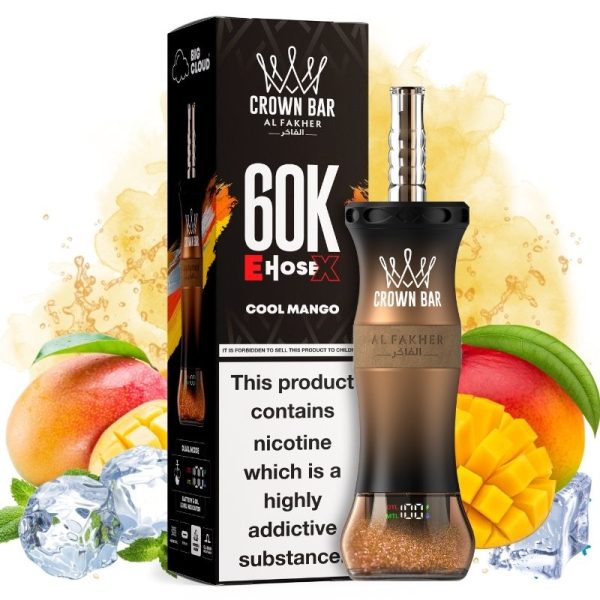 Al Fakher E-hose X 60000 Cool Mango Al Fakher E-hose X 60000 Cool Mango