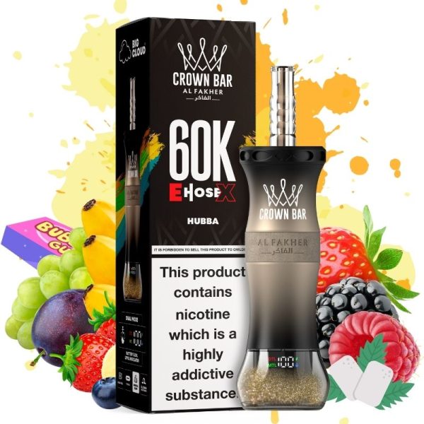 Al Fakher E-hose X 60000 Hubba Al Fakher E-hose X 60000 Hubba