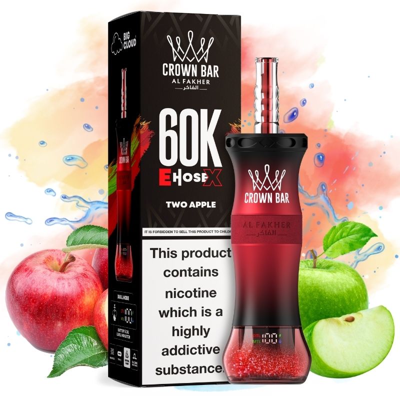 Al Fakher E-hose X 60000 Two Apple