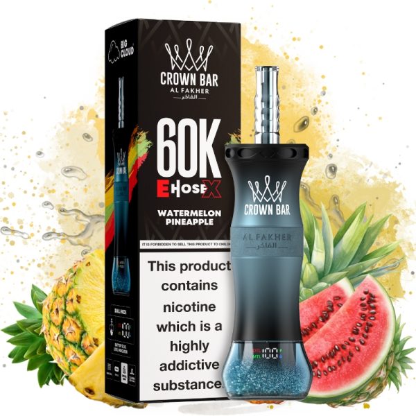 Al Fakher E-hose X 60000 Watermelon Pineapple Al Fakher E-hose X 60000 Watermelon Pineapple