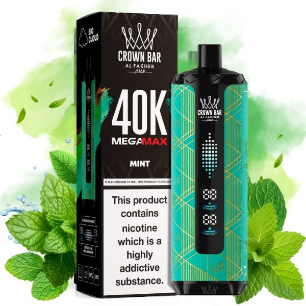 Al Fakher Mega Max 40k Spearmint Al Fakher Mega Max 40k Spearmint