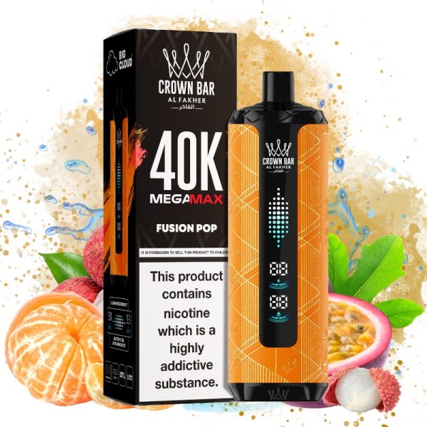 Al Fakher Mega Max 40000 Fusion Pop Al Fakher Mega Max 40000 Fusion Pop